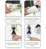 جا مسواکی و خمیر ریز اتوماتیک - تصویر 3