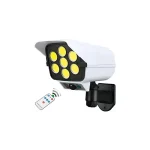 چراغ خورشیدی طرح دوربین مدار بسته COB