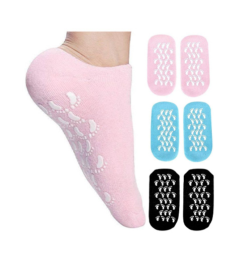 جوراب ژله ای ترک پا Cracked leg jelly socks رنگ